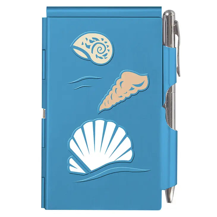 Flip Note - Coastal - Shells – WellspringGift