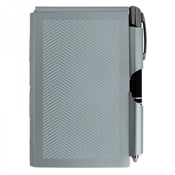 Aluminum Notepad+ LED Pen -Blue – WellspringGift