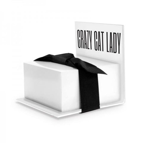 Sticky Note Stand - Crazy Cat Lady